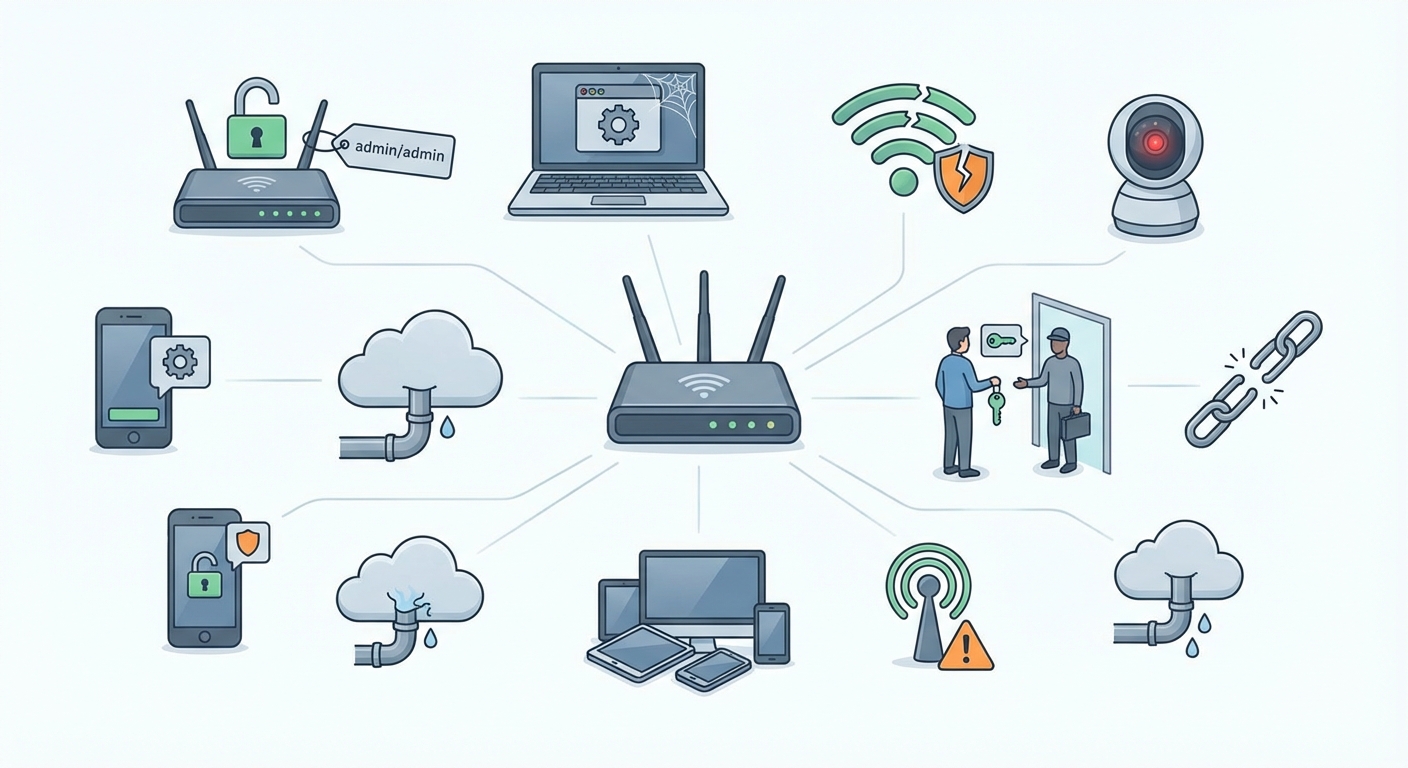 10 Critical Mistakes That Compromise Your Home Network Security