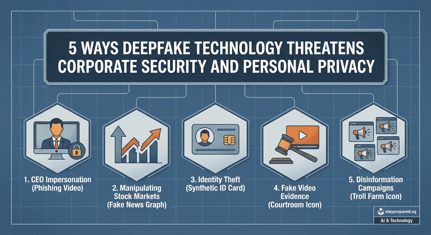 5 Ways Deepfake Technology Threatens Corporate Security and Personal Privacy — 1