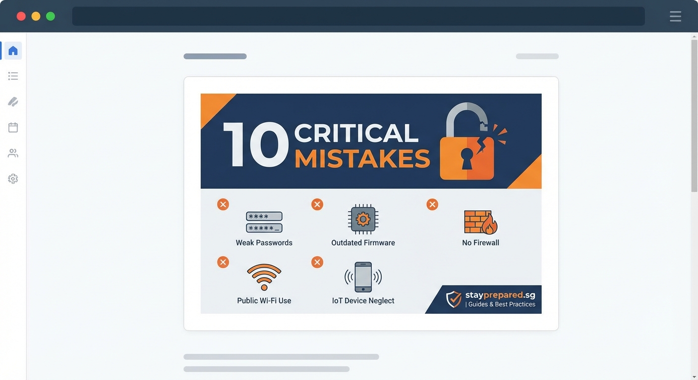 10 Critical Mistakes That Compromise Your Home Network Security - Illustration 3