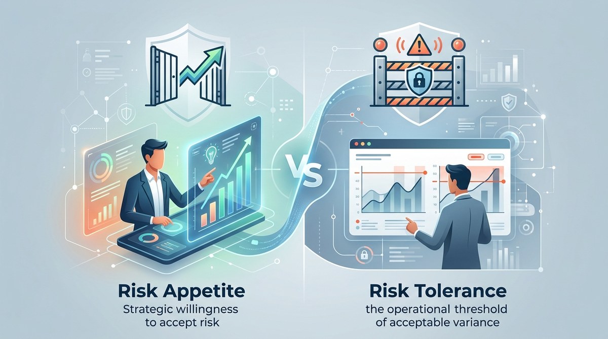 Risk Appetite vs Risk Tolerance: Understanding the Difference Before Your Next Decision