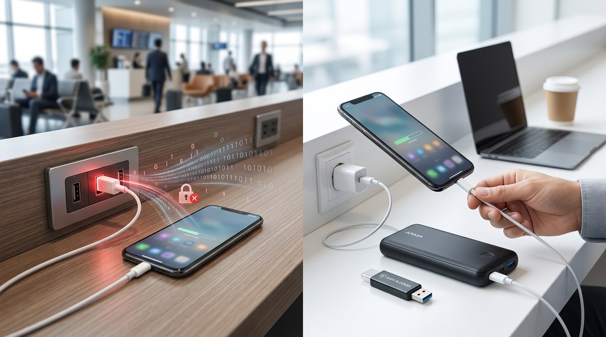 The Hidden Dangers of Public USB Charging Stations and How to Charge Safely