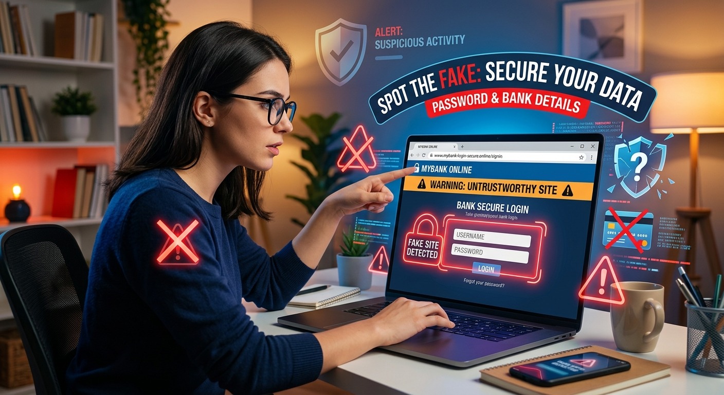 Spot a Fake Website Before You Enter Your Password or Bank Details